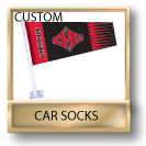 Custom Car Sock Auto Flags